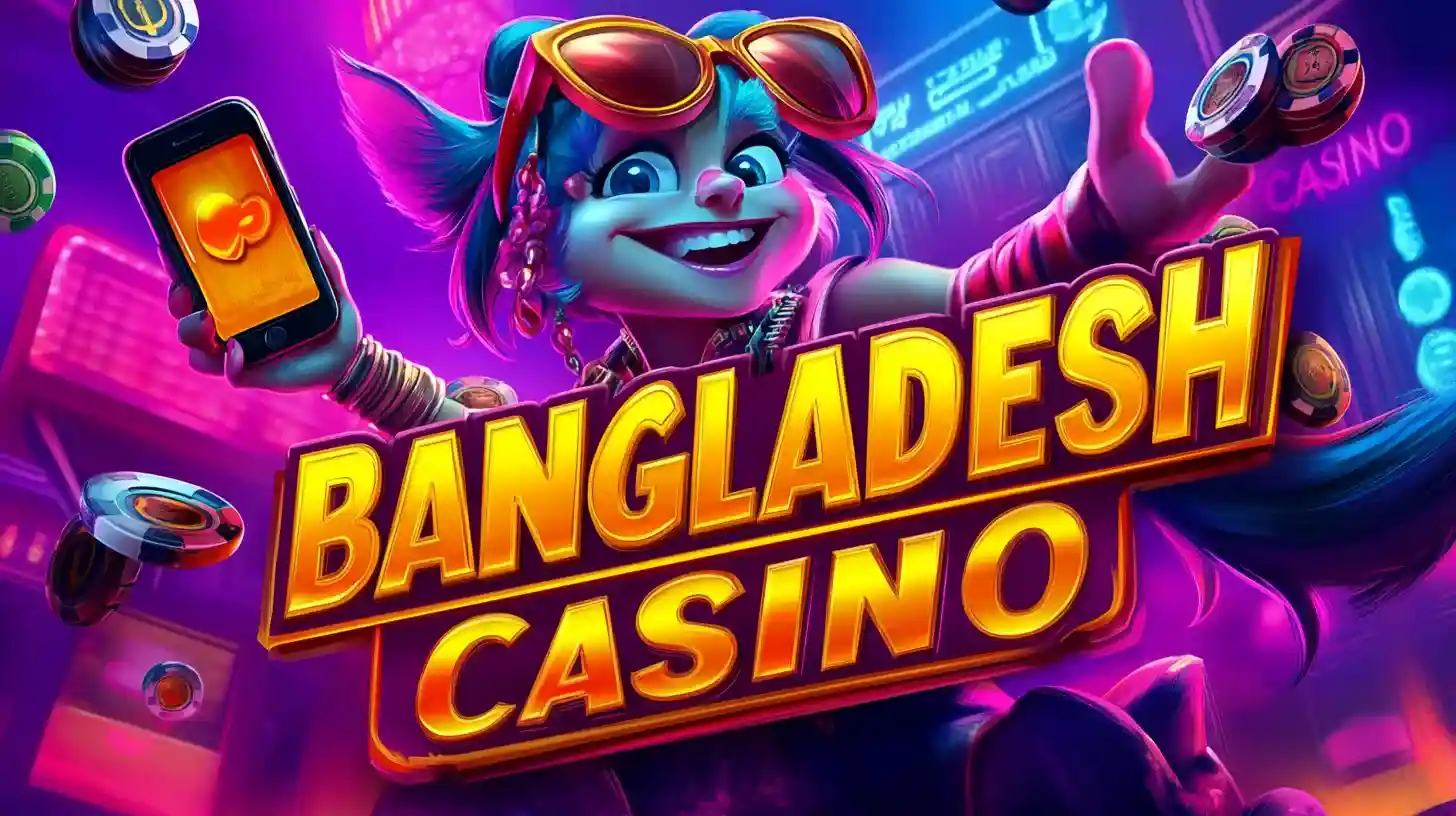 Vibrant mobile slot games with animated characters and coins